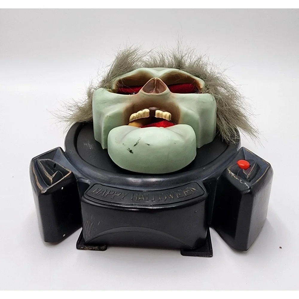 Vintage Gemmy Halloween Screamer Talking‎ Monster *TESTED